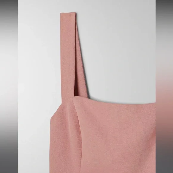 NWT Wilfred “New Écoulement” soft blush pink mini. - Picture 5 of 9